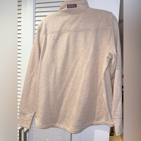 🤎New with tag🤎 Vinyard Vines Women’s Beige Half-Zip Sweatshirt - Picture 5 of 7